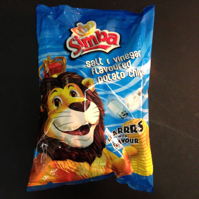 Simba Chips Salt And Vinegar 125g Bag