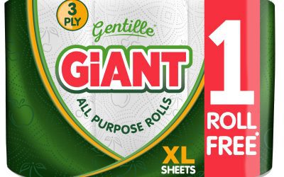 Gentille Giant Roll All Purpose  – 3 pack