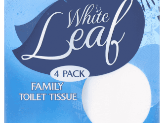 White Leaf Toilet Tissue – 4 pack