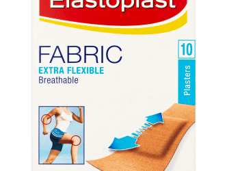 Elastoplast Fabric Plasters – 10 pack