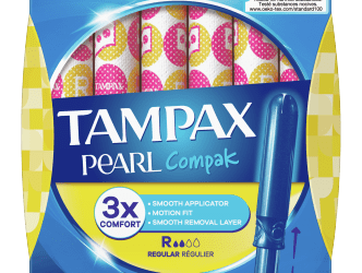 Tampax Compak Pearl Regular – 8 pack