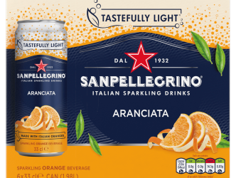 San Pellegrino Aranciata Orange – 330ml Can